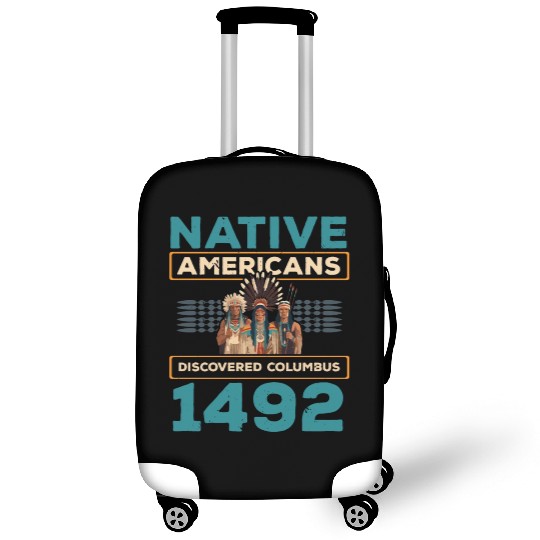 Aboriginal Indians Indigenous Native American Day Luggage Covers