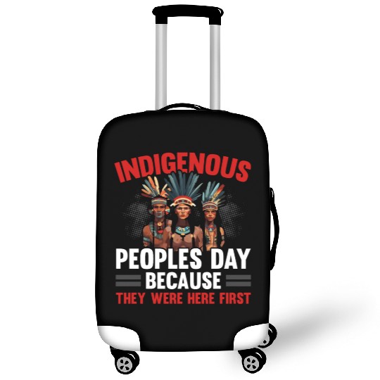 Aboriginal Indians Indigenous Native American Day Luggage Covers