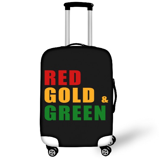 Red, Gold & Green Luggage Covers