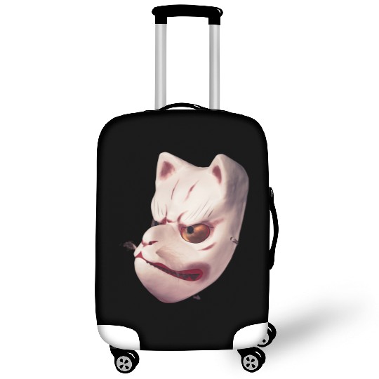 Cute Angry Face Luggage Covers