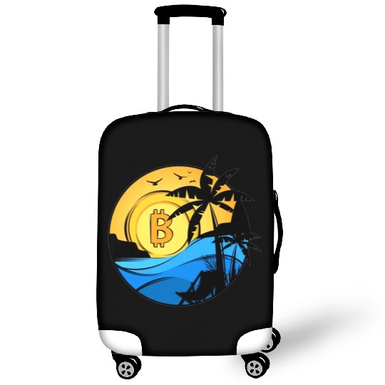 Bitcoin Coin-Crypto Summer Luggage Covers
