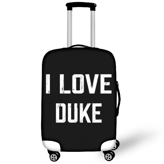 I Love Duke Family Son Daughter Baby Name Luggage Covers