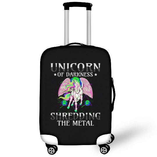 Goth Rock Satan Unicorn Festivals Death Metal Luggage Covers