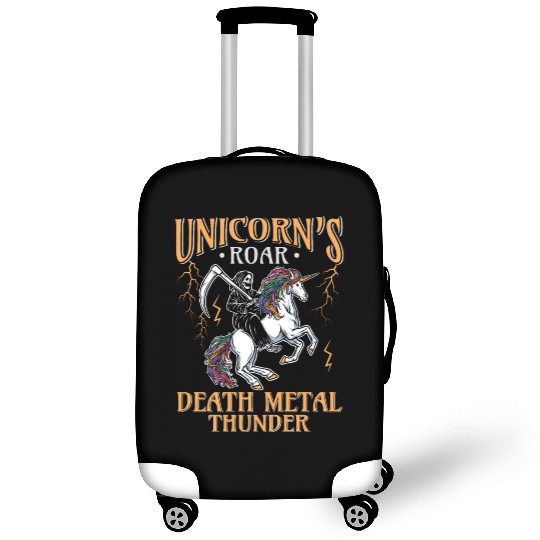 Goth Rock Satan Unicorn Festivals Death Metal Luggage Covers