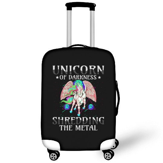 Goth Rock Satan Unicorn Festivals Death Metal Luggage Covers