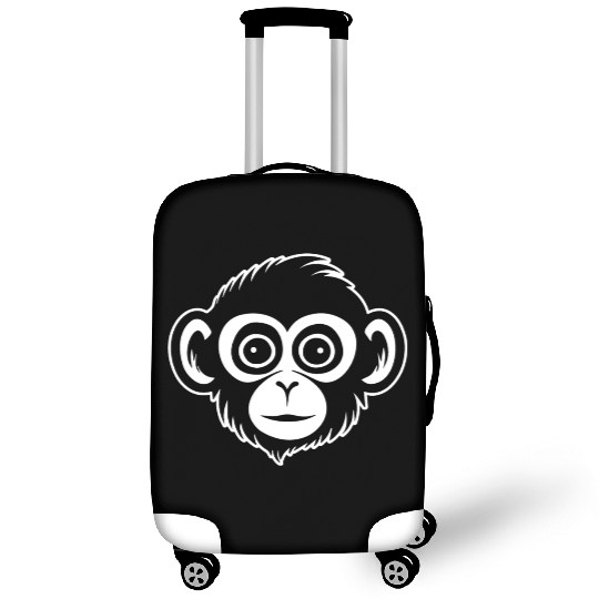 Ape Face Apes Apelike Jungle Primate Luggage Covers