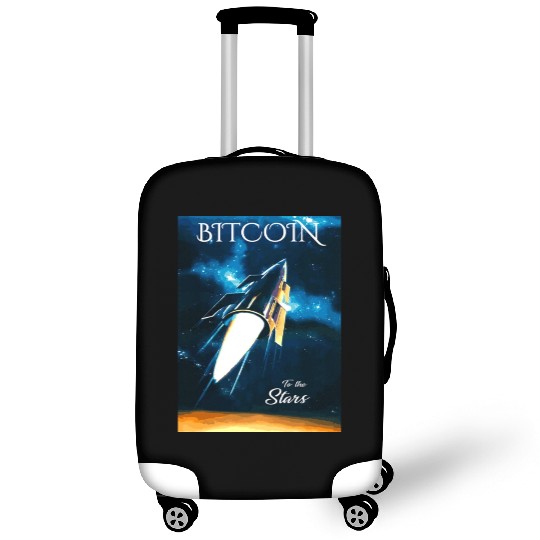 Bitcoin - To the Stars! Luggage Covers