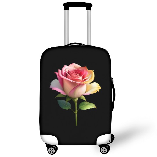 A vintage style of colorful fancy roses. Luggage Covers