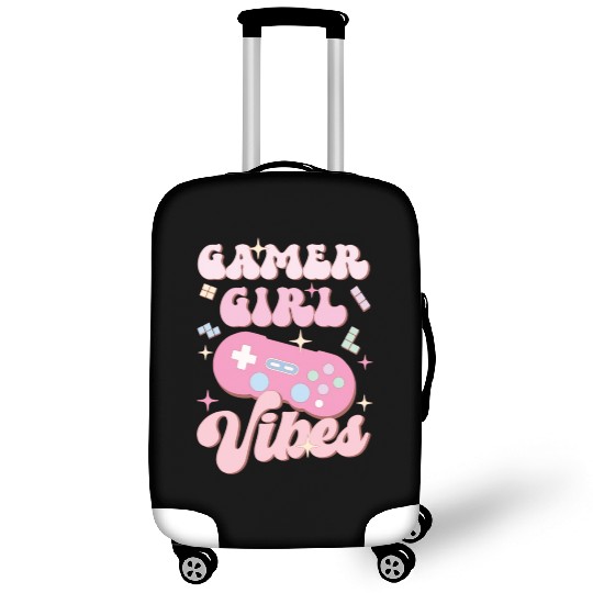 Gamer Girl Vibes, Happy Game Day Luggage Covers