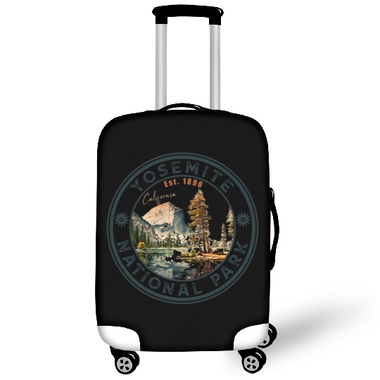 Yosemite National Park Vintage Style Half Dome Luggage Covers