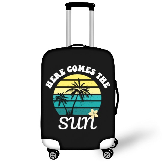 Here comes the sun Summer vacation Luggage Covers