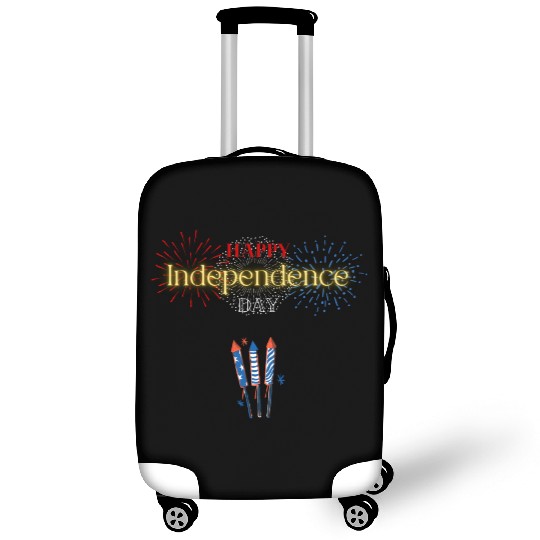 Happy independence day Luggage Covers