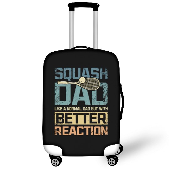 Cool squash dad better reaction Luggage Covers