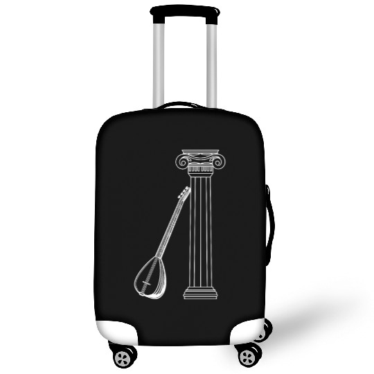 Irish Bouzouki Instrument Greek Luggage Covers