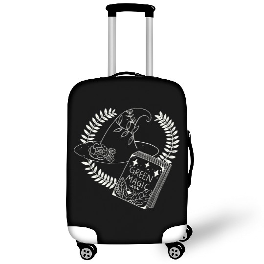 Green Magic Plants Luggage Covers