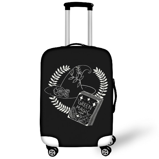 Green Magic Plants Luggage Covers