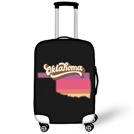 Oklahoma Retro USA Luggage Covers