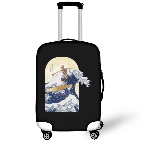 Surfing The Great Wave of Kanagawa Luggage Covers