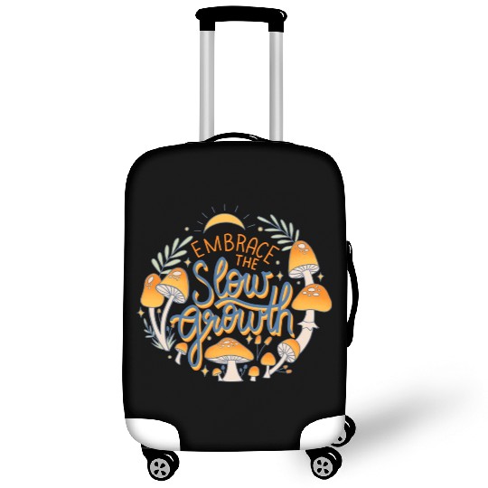 Embrace The Slow Growth Luggage Covers