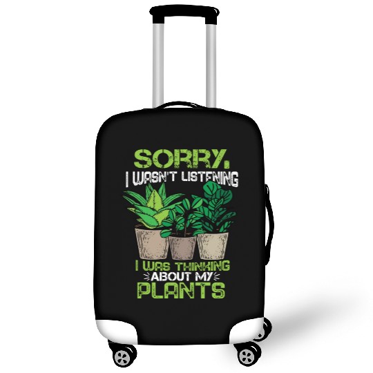 Plant Lover Florist Gift Women Gardening Plants Luggage Covers