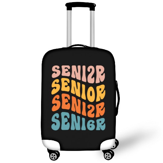 Retro Senior 2026 Graduation Class Of 2026 Back Luggage Covers
