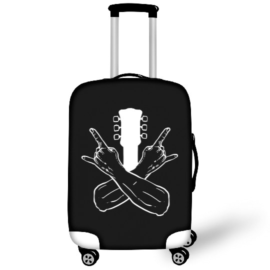 Rock Crossed Hand Orchestra Member Gift Luggage Covers