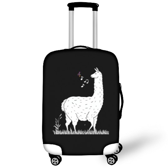 Song of The Llama Design Print Luggage Covers