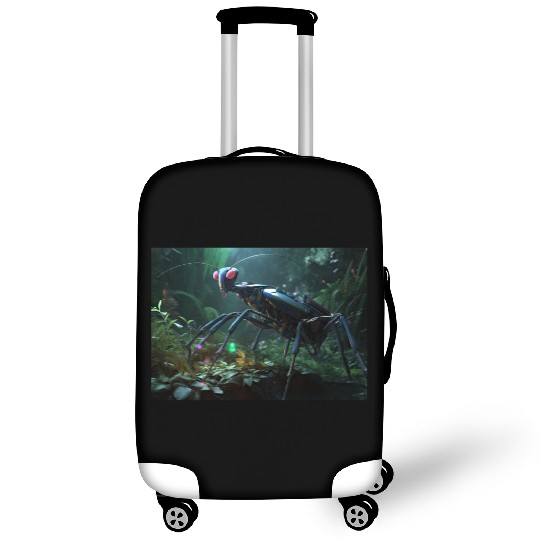 Neon Garden Butterfly Luggage Covers