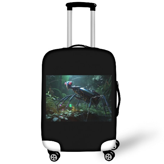 Neon Garden Butterfly Luggage Covers