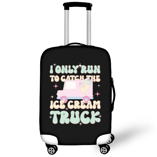 I Only Run To Catch The Ice Cream Truck, Summer Luggage Covers