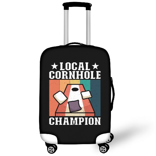 Local Cornhole Champion Bean Bag Lover Luggage Covers