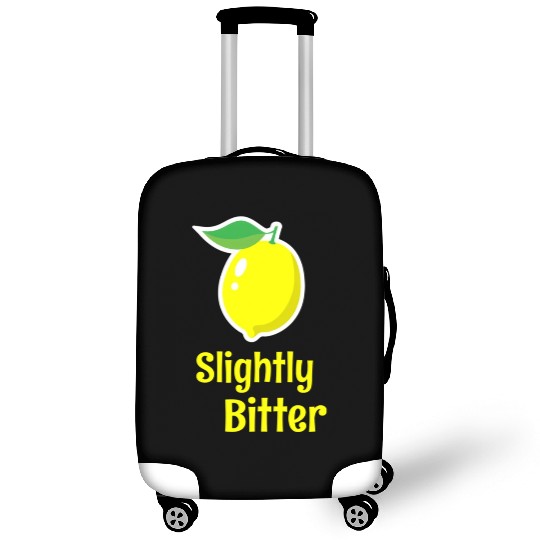 Slightly Bitter Lemon Fruit Luggage Covers