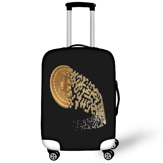 Crypto BITCOIN design 3 Luggage Covers