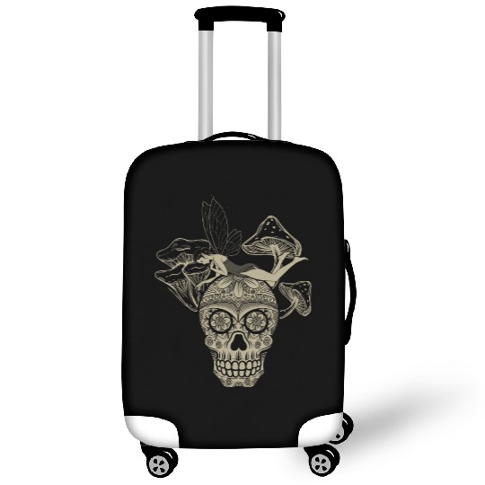 Fairy Luggage Covers, Fairycore Skull Skeleton And