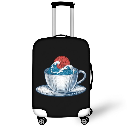 Japanese Great Wave Off Kanagawa Luggage Covers
