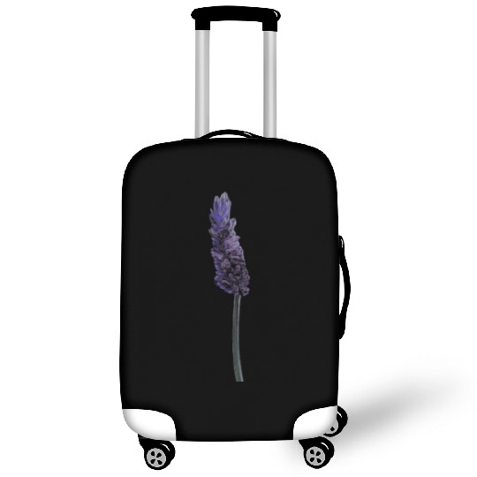 Lavender Flower Illustration Luggage Covers