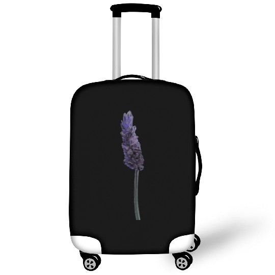 Lavender Flower Illustration Luggage Covers
