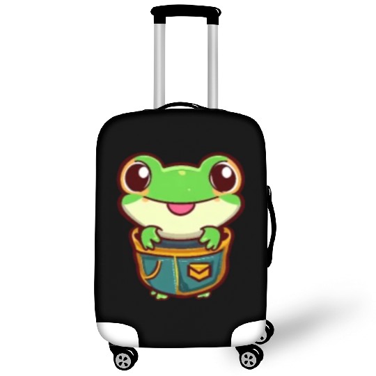 Frog in the bag Luggage Covers