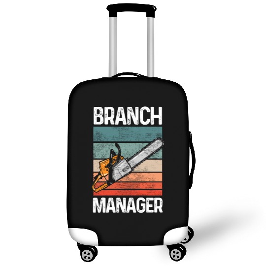 Branch Manager Meme Chainsaw Profession Manager Luggage Covers