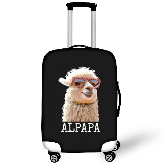 Alpaca Papa Alpapa Lama Dad Alpaca Fathers Day Luggage Covers