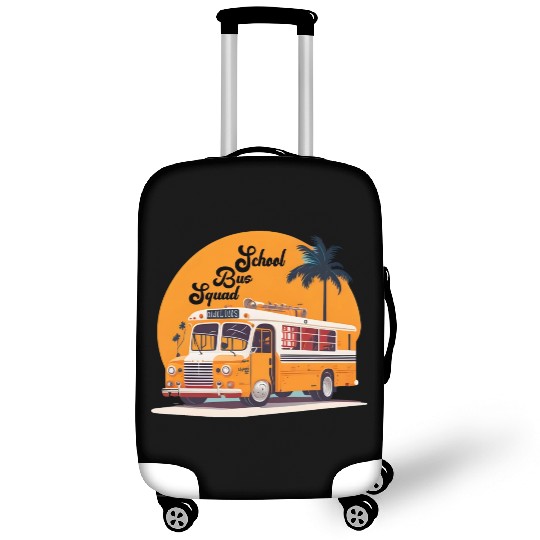 The Nature School bus Luggage Covers design