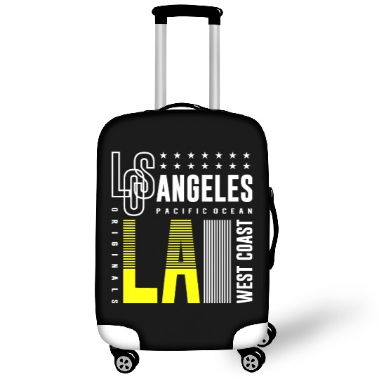 Los Angeles LA West Coast Luggage Covers