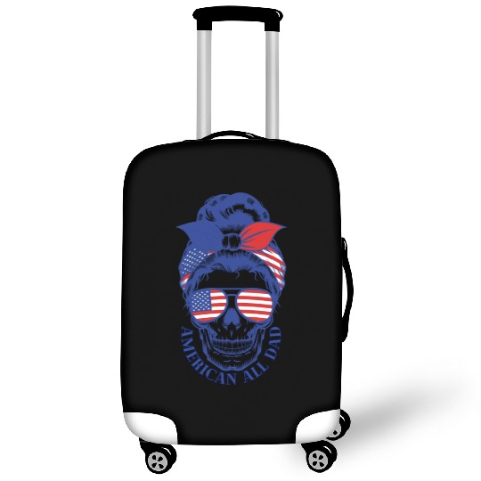 American Dad Luggage Covers, Retro American Dad Luggage Covers,