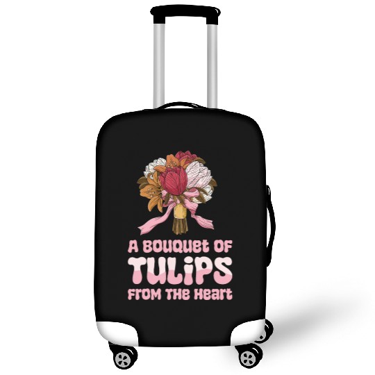 Tulip Gardening Cute Luggage Covers