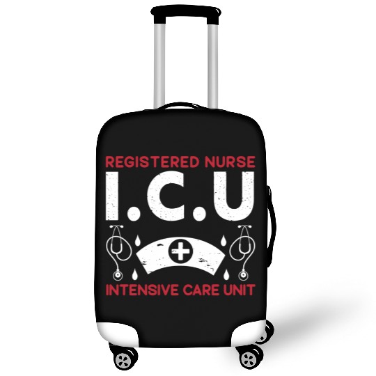 Icu Registered Nurse Hotal Rn Medical Intensive Luggage Covers