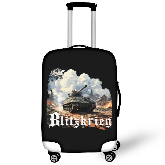 World War 2 Blitzkrieg Luggage Covers