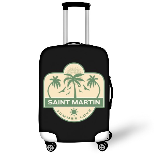 Saint Martin Caribbean Summer Love Luggage Covers