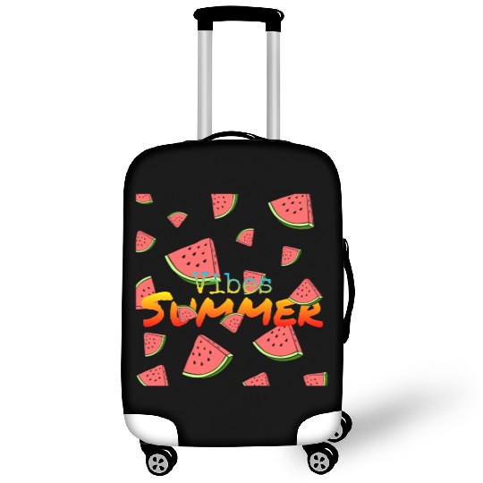 Vibes Summer ,watermelon , Summer design Luggage Covers
