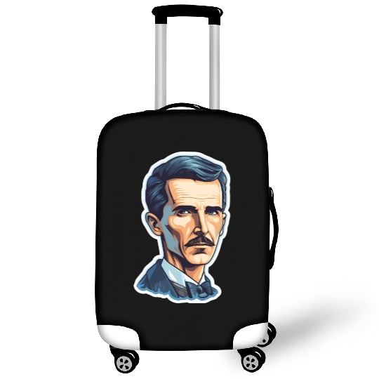 Nikola Tesla Physics Geek Nerd Luggage Covers