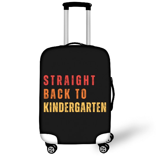 Kindergarten Teacher Back to School Retro vintage Luggage Covers